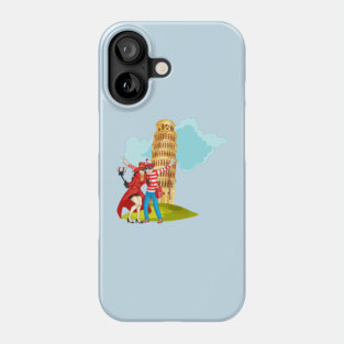 Where's Waldo and Carmen Sandiego Phone Case