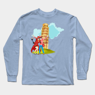 Where's Waldo and Carmen Sandiego Long Sleeve T-Shirt