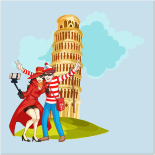 Where's Waldo and Carmen Sandiego Posters and Art