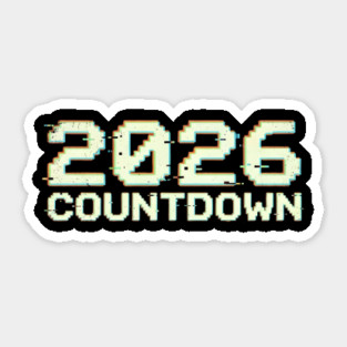 2026 Countdown Sticker