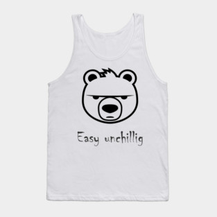 Easy unchillig Bär Tank Top