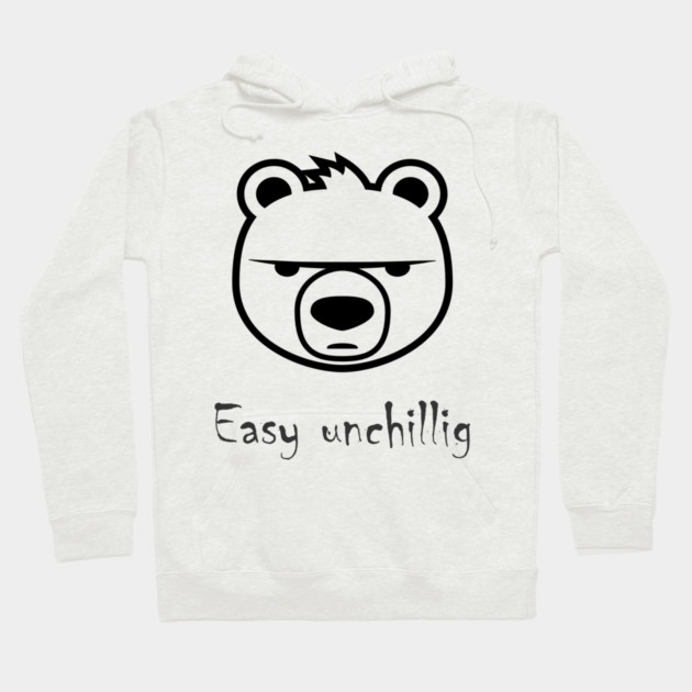 Easy unchillig Bär Hoodie by Fasnacht Herisau