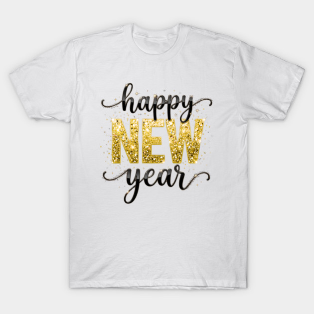 Happy New Year 2026 T-Shirt by Creatifly Graphic Tees