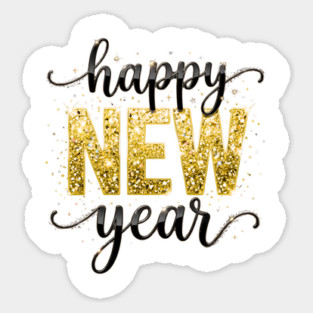 Happy New Year 2026 Magnet