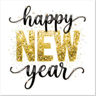Happy New Year 2026 Posters and Art