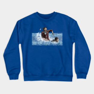 Swiss Army Man: Human Motorboat Crewneck Sweatshirt