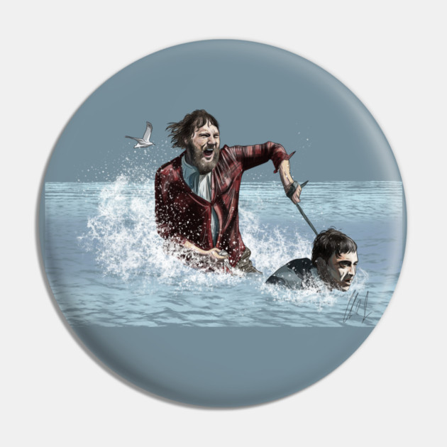 Swiss Army Man: Human Motorboat Pin by 51Deesigns