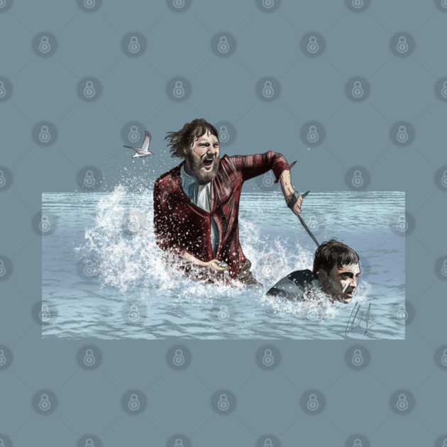 Swiss Army Man: Human Motorboat by 51Deesigns