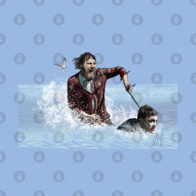 Swiss Army Man: Human Motorboat by 51Deesigns