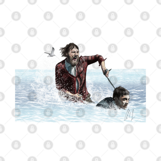 Swiss Army Man: Human Motorboat by 51Deesigns