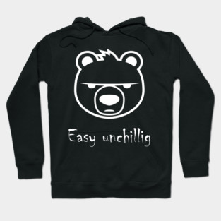 Easy unchillig Bär Hoodie