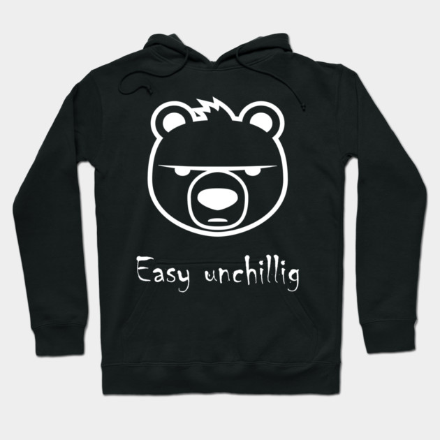 Easy unchillig Bär Hoodie by Fasnacht Herisau