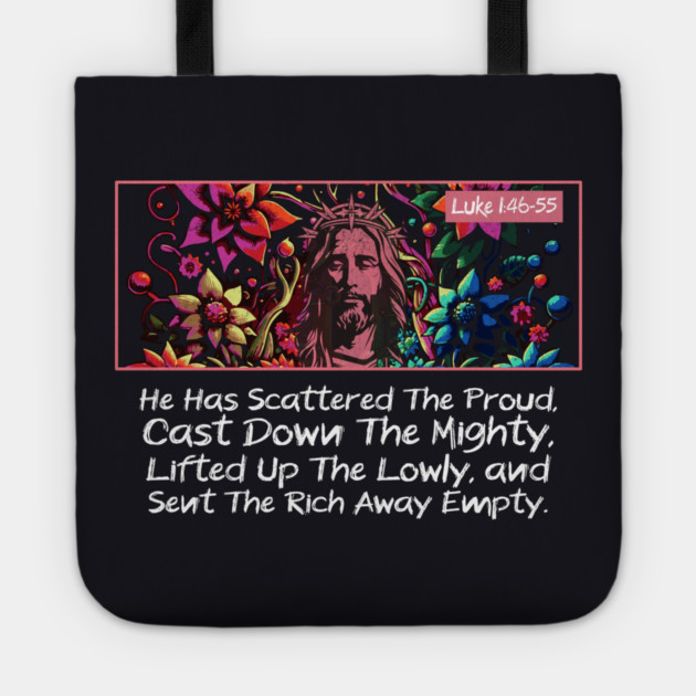 He Has Scattered The Proud Tote by Charles's Store 8