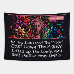 He Has Scattered The Proud Tapestry