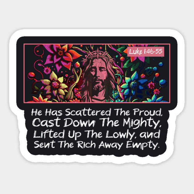 He Has Scattered The Proud Magnet by Charles's Store 8