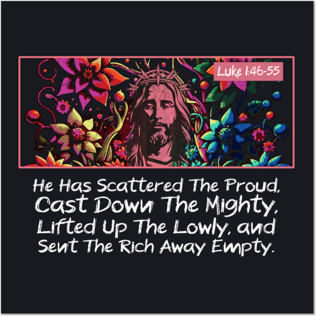 He Has Scattered The Proud Wall Art by Charles's Store 8