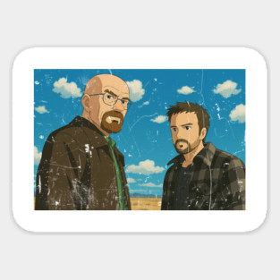 Breaking Bad Lets Cook Retro Aesthetic Sticker
