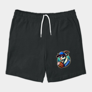 Baseball Goat Cool Cap Sunglasses Shorts