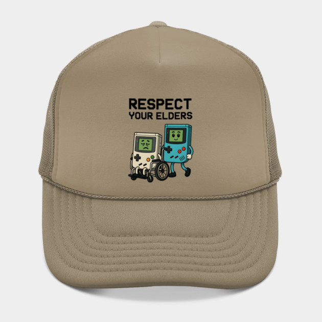 Respect Your Elders – Retro vs Modern Gaming Humor Illustration by Pixel Threads 