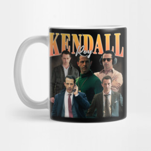 Kendall Roy Retro Collage Mug
