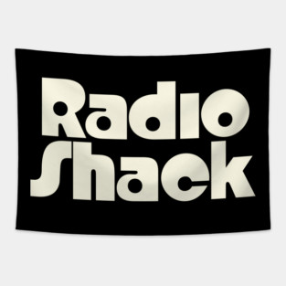 Vintage Radio Shack ’70s Logo Tapestry