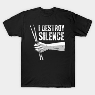 Best Drummer Art Drumming Drum Set Lovers T-Shirt