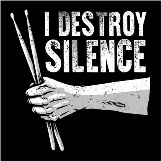 Best Drummer Art Drumming Drum Set Lovers Wall Art by yangho