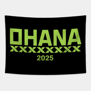 Oregon Ducks Ohana 2025 Football Tapestry