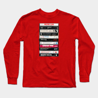 New Wave Cassette Tapes Long Sleeve T-Shirt