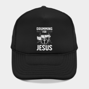 Best Drumming Art Drummer Drum Drumming Jesus Hat