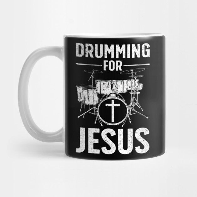 Best Drumming Art Drummer Drum Drumming Jesus by yangho