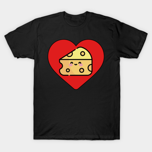 Cheese Lover T-Shirt by HolidayBug