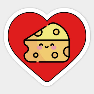 Cheese Lover Sticker