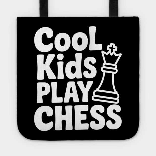 Cool Kids Play Chess Tote by Frank Ring
