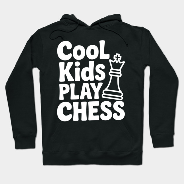 Cool Kids Play Chess Hoodie by Frank Ring