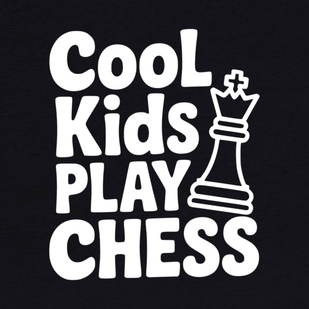 Cool Kids Play Chess by Frank Ring