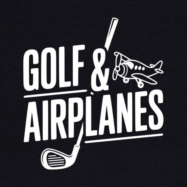 Golf & Airplanes by Frank Ring