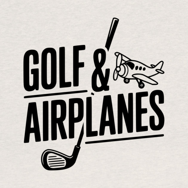 Golf & Airplanes by Frank Ring