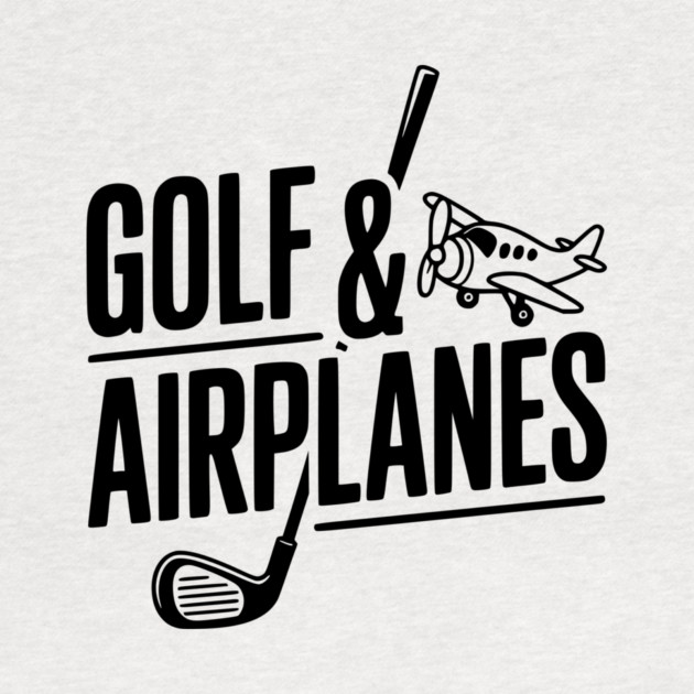 Golf & Airplanes by Frank Ring