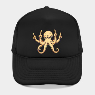 Octopus Middle Fingers Hat