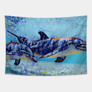 dolphin Tapestry