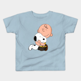 Snoopy & Charlie Brown - Lovely Story Kids T-Shirt