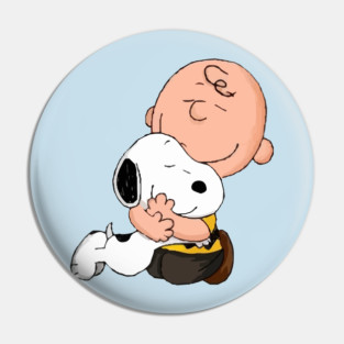 Snoopy & Charlie Brown - Lovely Story Pin