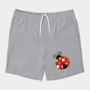 Ladybug, Cute Ladybug, Red Ladybug, Ladybird Shorts