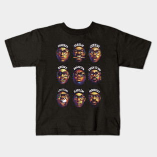 Head vintage look 90's Wu Tang Kids T-Shirt