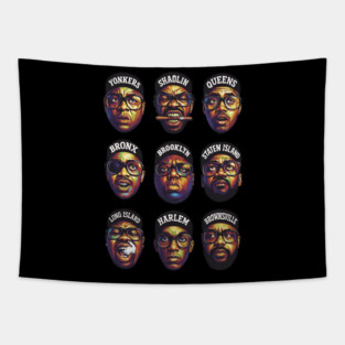 Head vintage look 90's Wu Tang Tapestry
