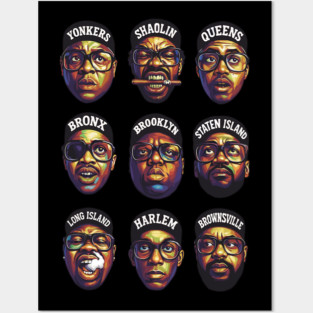 Head vintage look 90's Wu Tang Posters and Art