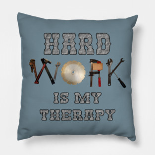 Hard Working Tee Pillow