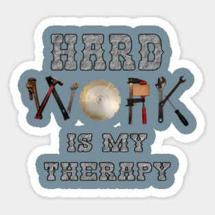 Hard Working Tee Magnet