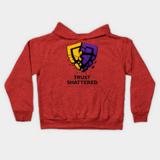 Trust Shattered Kids Hoodie